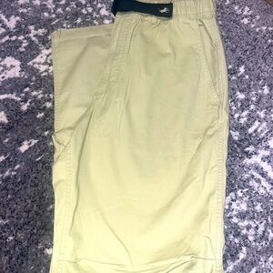 Mens khaki ￼Ralph Lauren polo pull on classic chino pants a size large beige